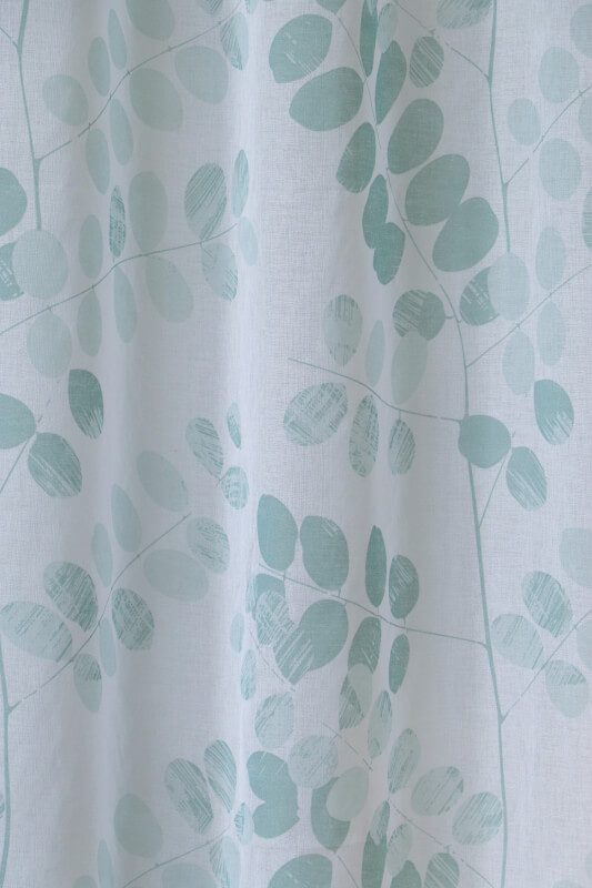 Print Latest Design Polyester Sheer Curtain for Living Room&Bedroom